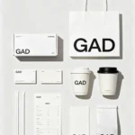 咖啡品牌简约包装设计，极简咖啡包装风格