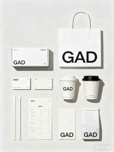 咖啡品牌简约包装设计，极简咖啡包装风格