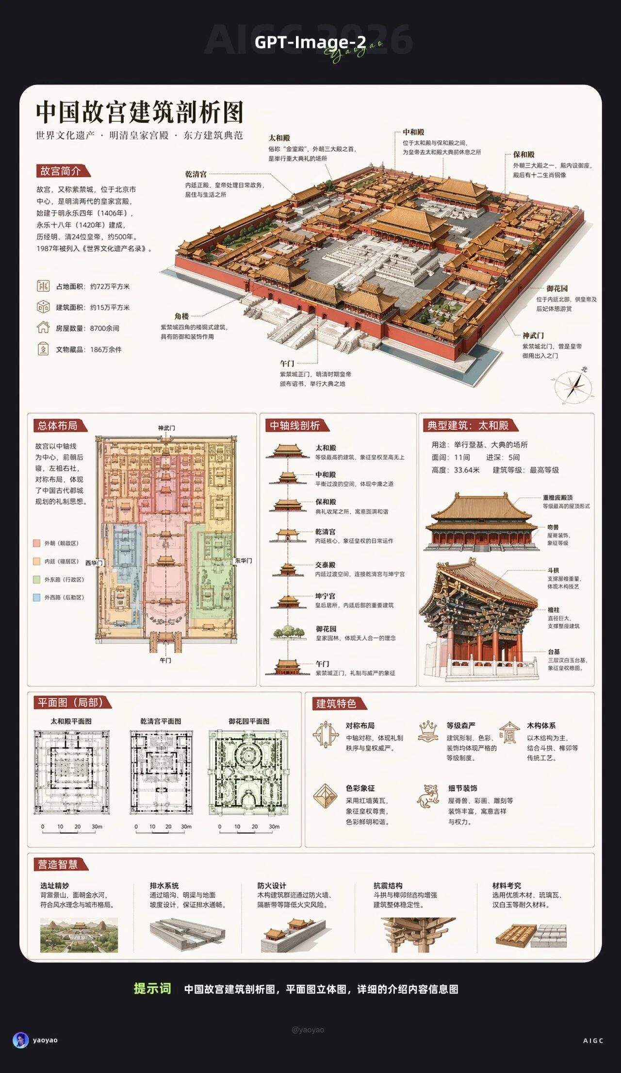 GPT-Image-2 玩法大全！提示词使用技巧【0门槛20套】