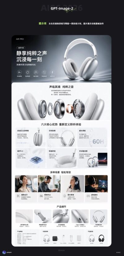 GPT-Image-2 玩法大全！提示词使用技巧【0门槛20套】