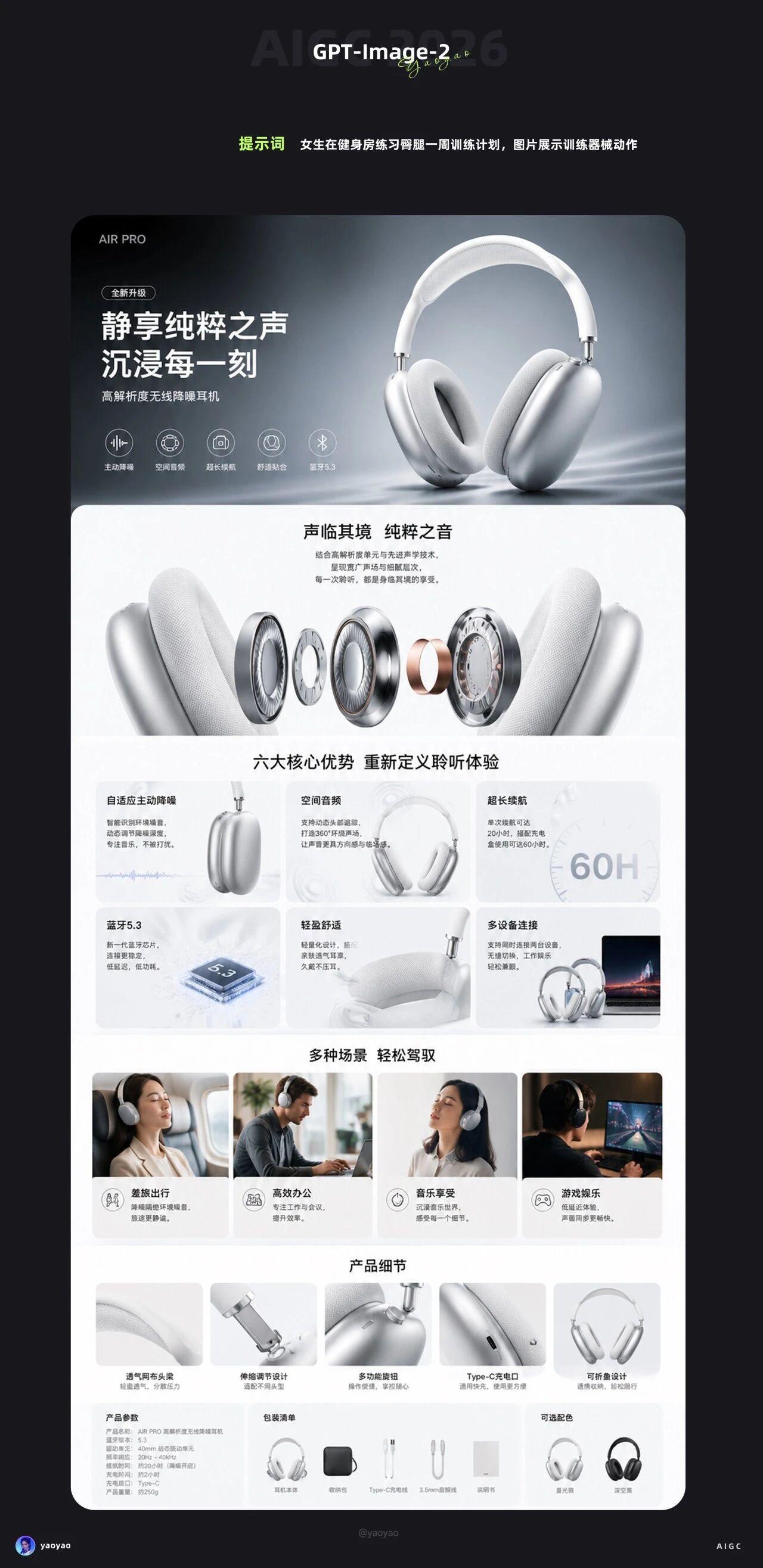 GPT-Image-2 玩法大全！提示词使用技巧【0门槛20套】